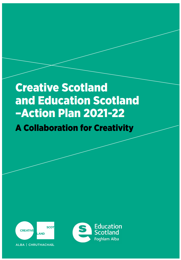 Education Scotland and Creative Scotland Action Plan Banner